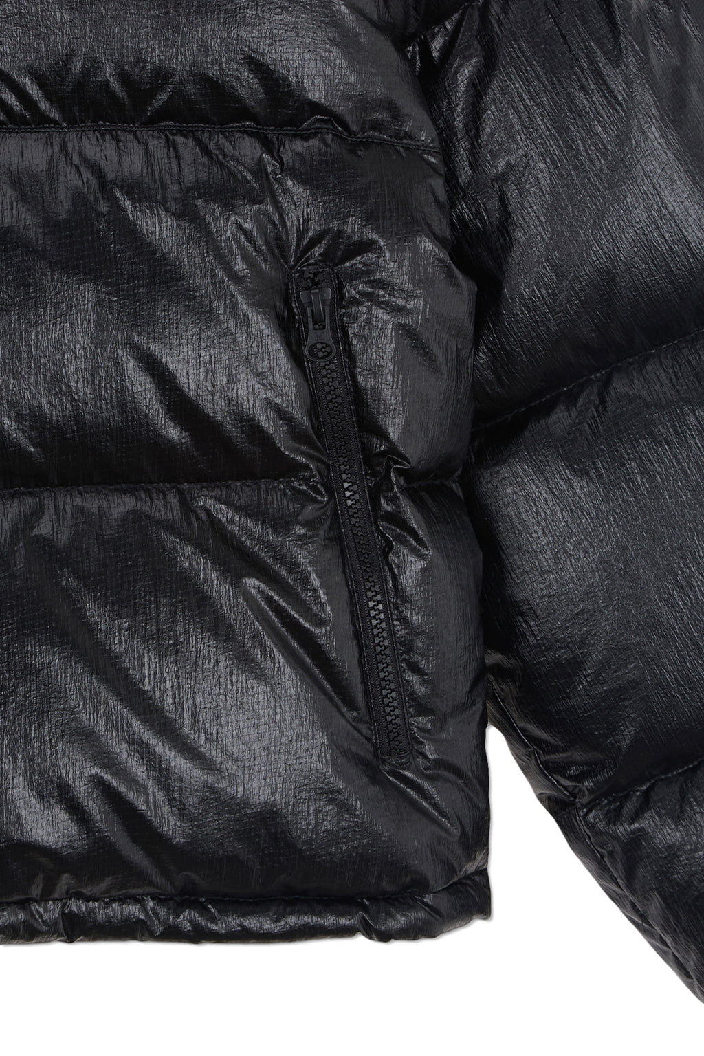 Matin Kim - Small Logo Volume Down Jumper (Black) product image 4 | TRAB K-Fashion Australia