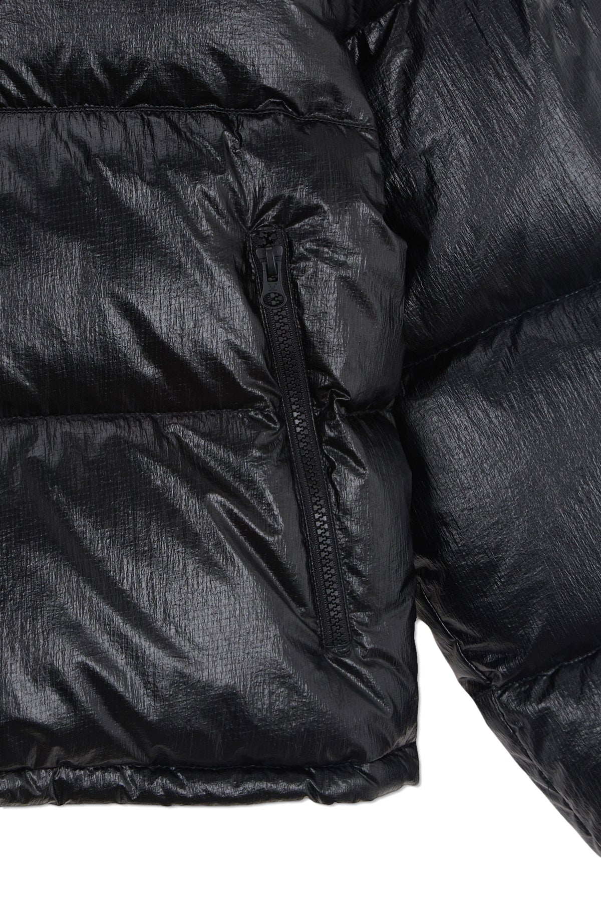Matin Kim - Small Logo Volume Down Jumper (Black) product image 4 | TRAB K-Fashion Australia