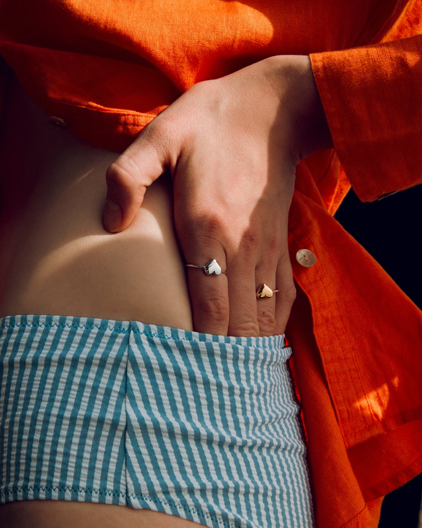 Numbering - Mini Heart Ring #5407 product image 1 | TRAB K-Fashion Australia