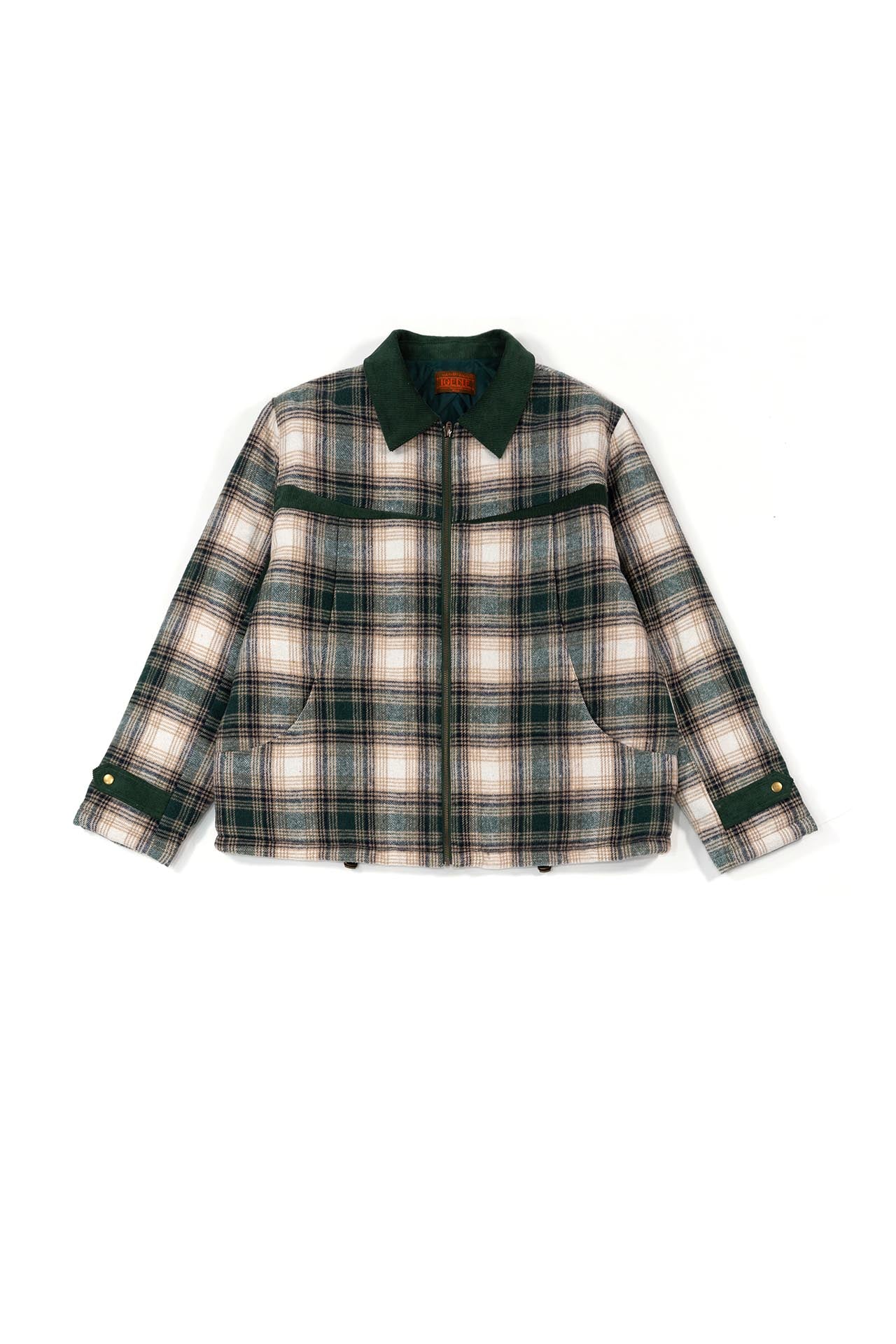 Ioedle - Check Quilt Padding (Green) product image 2 | TRAB K-Fashion Australia