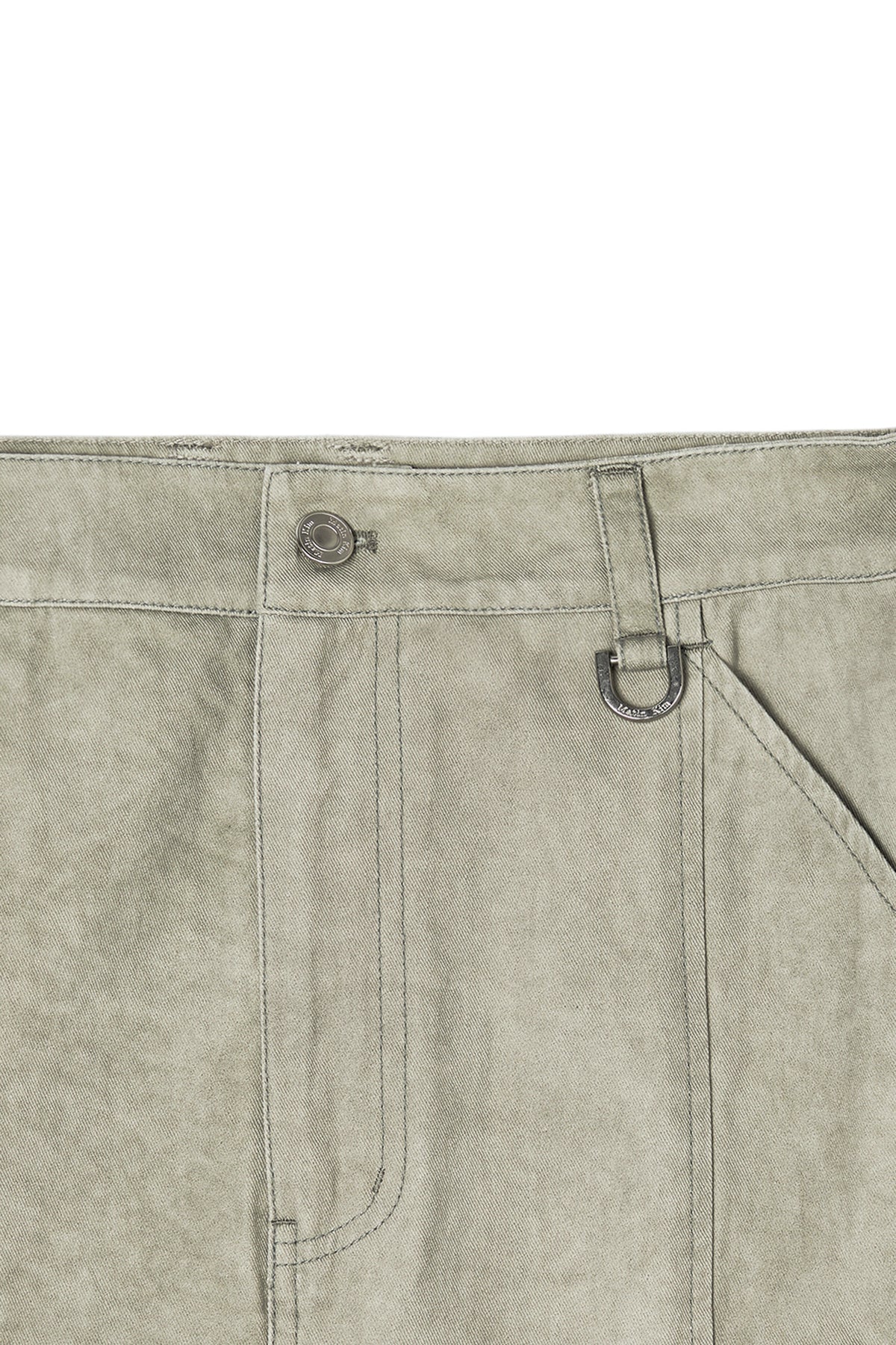 Matin Kim - Washed Mermaid Long Skirt (Light Khaki) product image 3 | TRAB K-Fashion Australia