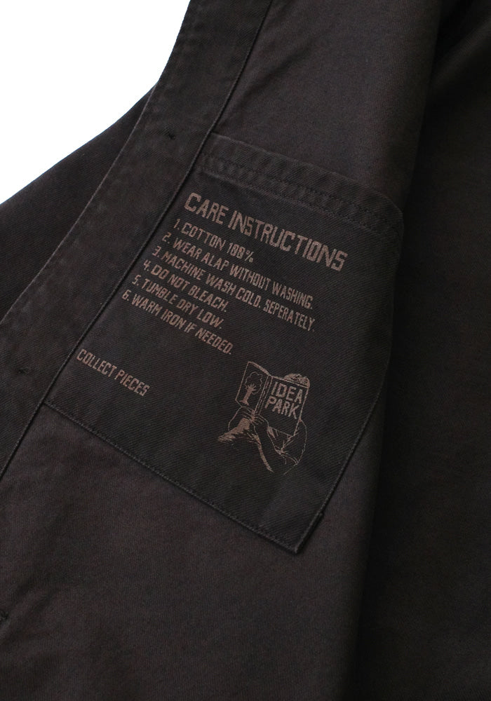 Collect Pieces - Peace Bird Work Jacket (Dark Brown) product image 5 | TRAB K-Fashion Australia