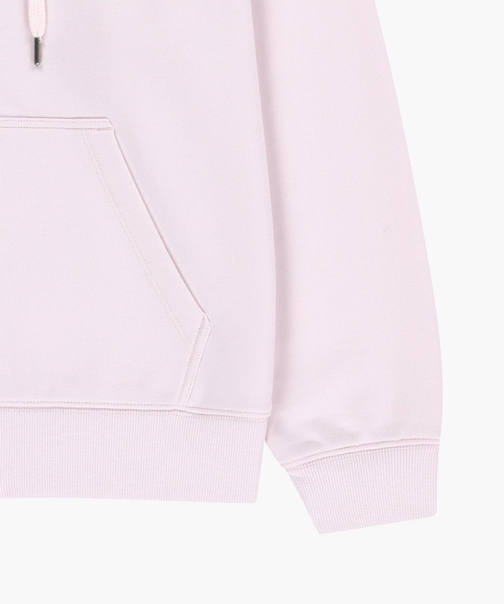 Marithe & Francois Girbaud - Regular Logo Applique Oversized Hoodie Zipup (Light Pink) product image 5 | TRAB K-Fashion Australia