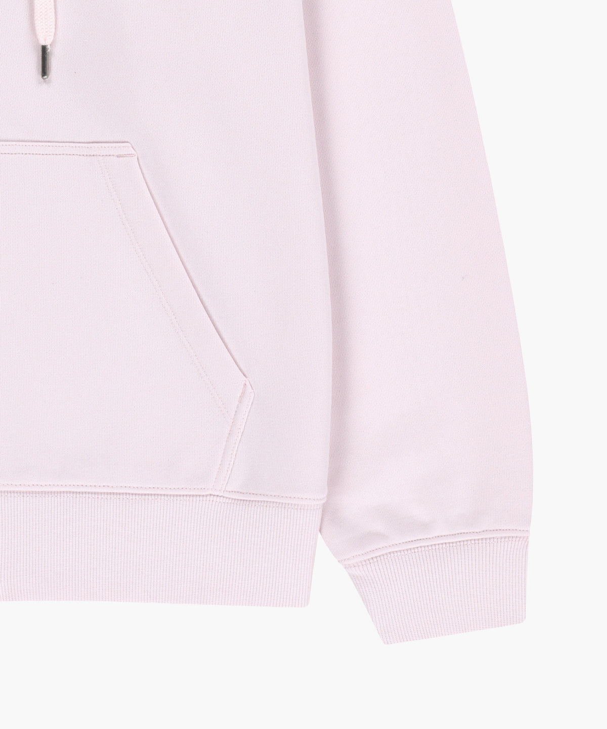 Marithe & Francois Girbaud - Regular Logo Applique Oversized Hoodie Zipup (Light Pink) product image 5 | TRAB K-Fashion Australia