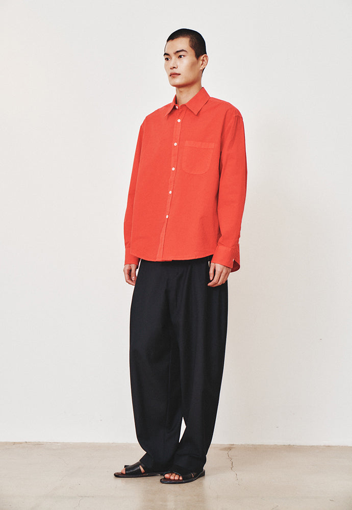 Art if acts - Saint Garment-dyed Shirt (Red) product image 2 | TRAB K-Fashion Australia