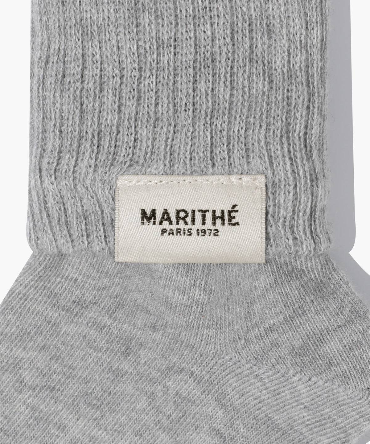 Marithe & Francois Girbaud - Regular Logo Socks (Light Gray) product image 4 | TRAB K-Fashion Australia