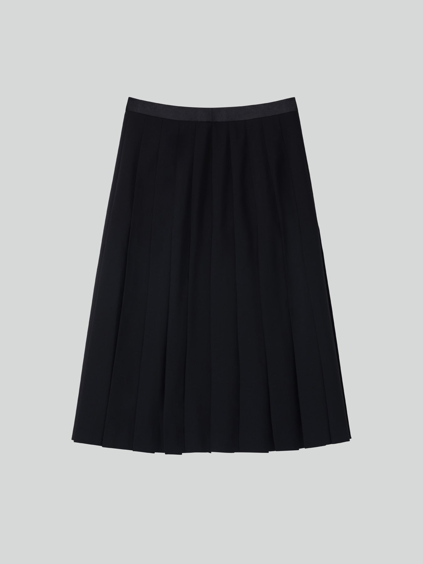 Recto - Pleated Wrap Skirt (Black) product image 11 | TRAB K-Fashion Australia