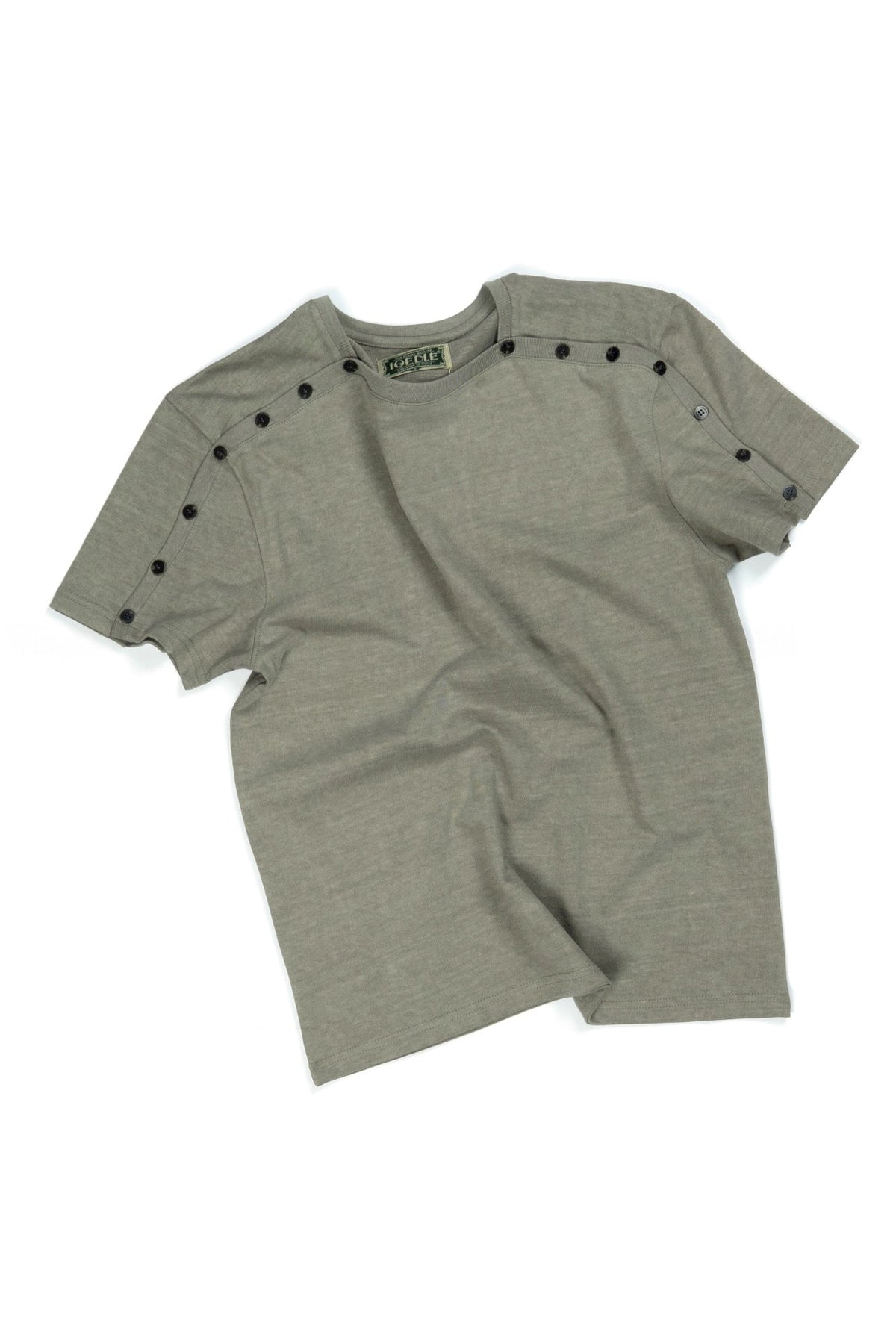 Ioedle - T-Shirt That Fastens (Olive) product image 1 | TRAB K-Fashion Australia