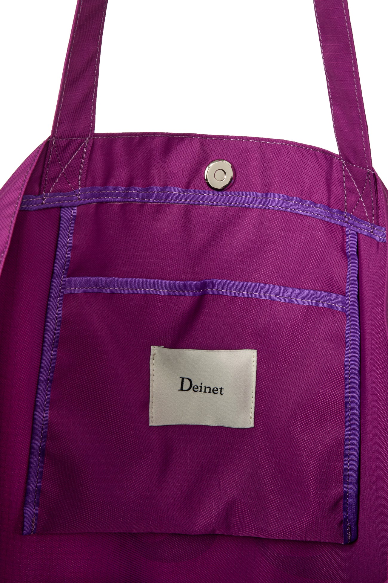 Deinet - Point Logo Shoulder Big Bag (Purple) product image 12 | TRAB K-Fashion Australia