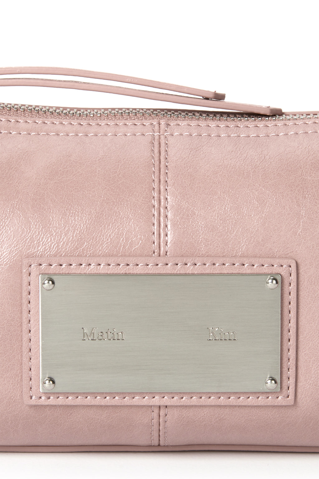 Matin Kim - Buckle Strap Two Way Mini Bag (Pink) product image 3 | TRAB K-Fashion Australia