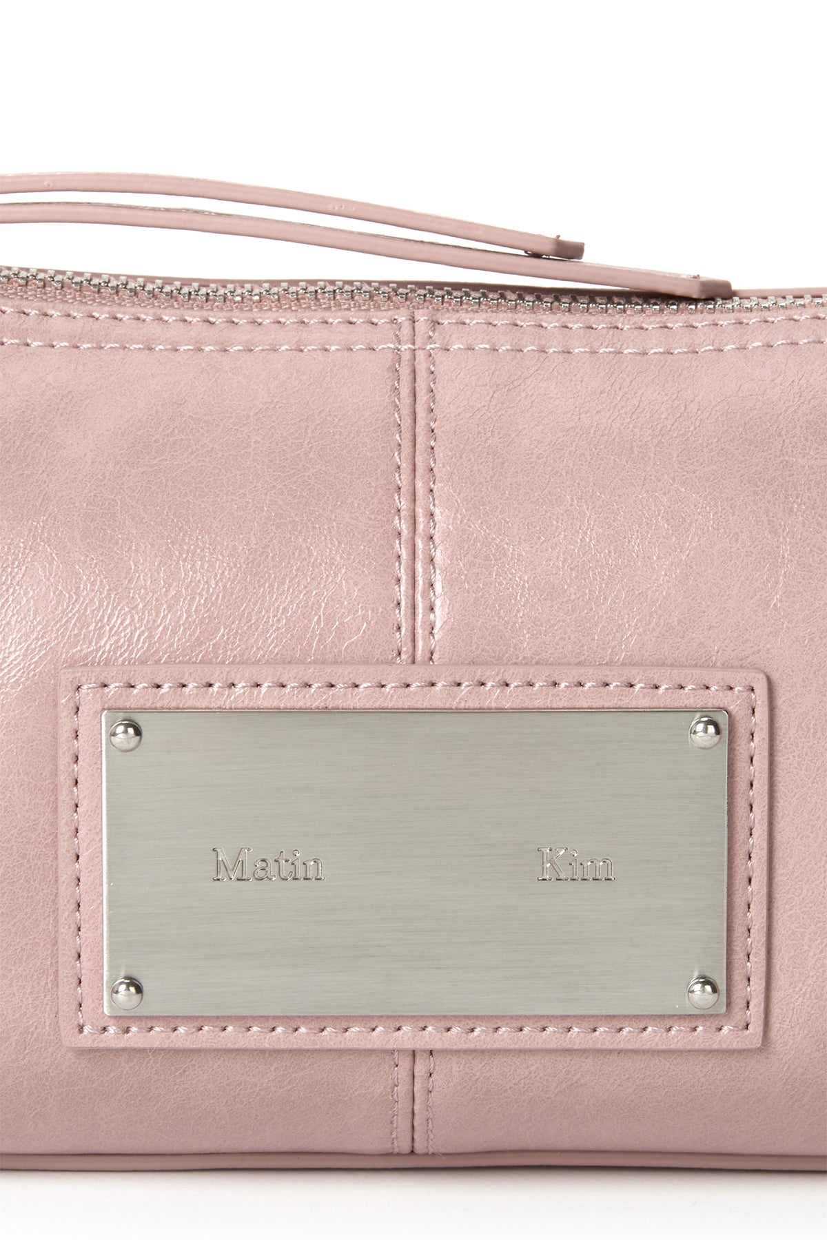 Matin Kim - Buckle Strap Two Way Mini Bag (Pink) product image 3 | TRAB K-Fashion Australia