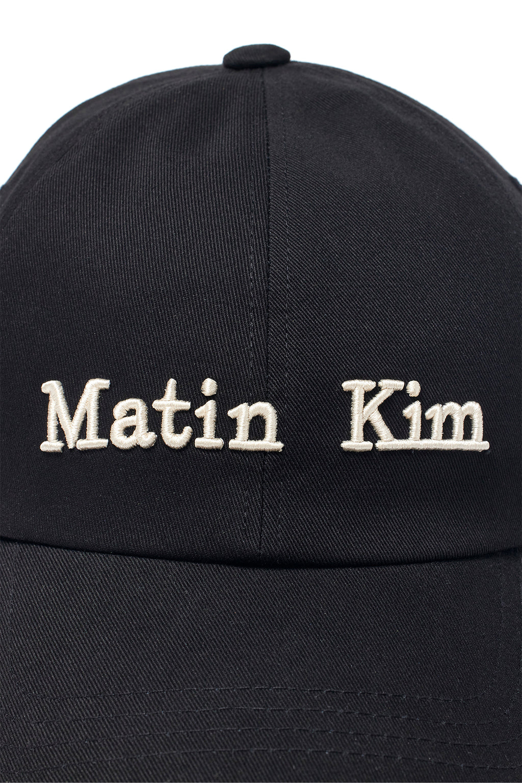 Matin Kim - Matin Classic Logo Ball Cap (Black) product image 4 | TRAB K-Fashion Australia