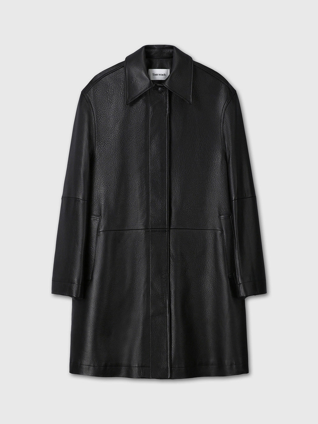 Tonywack - Half Leather Coat (Black) product image 9 | TRAB K-Fashion Australia