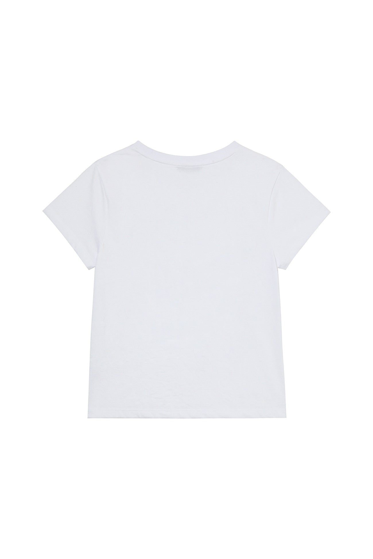 Deinet - Reverse Print T-Shirt (White) product image 2 | TRAB K-Fashion Australia
