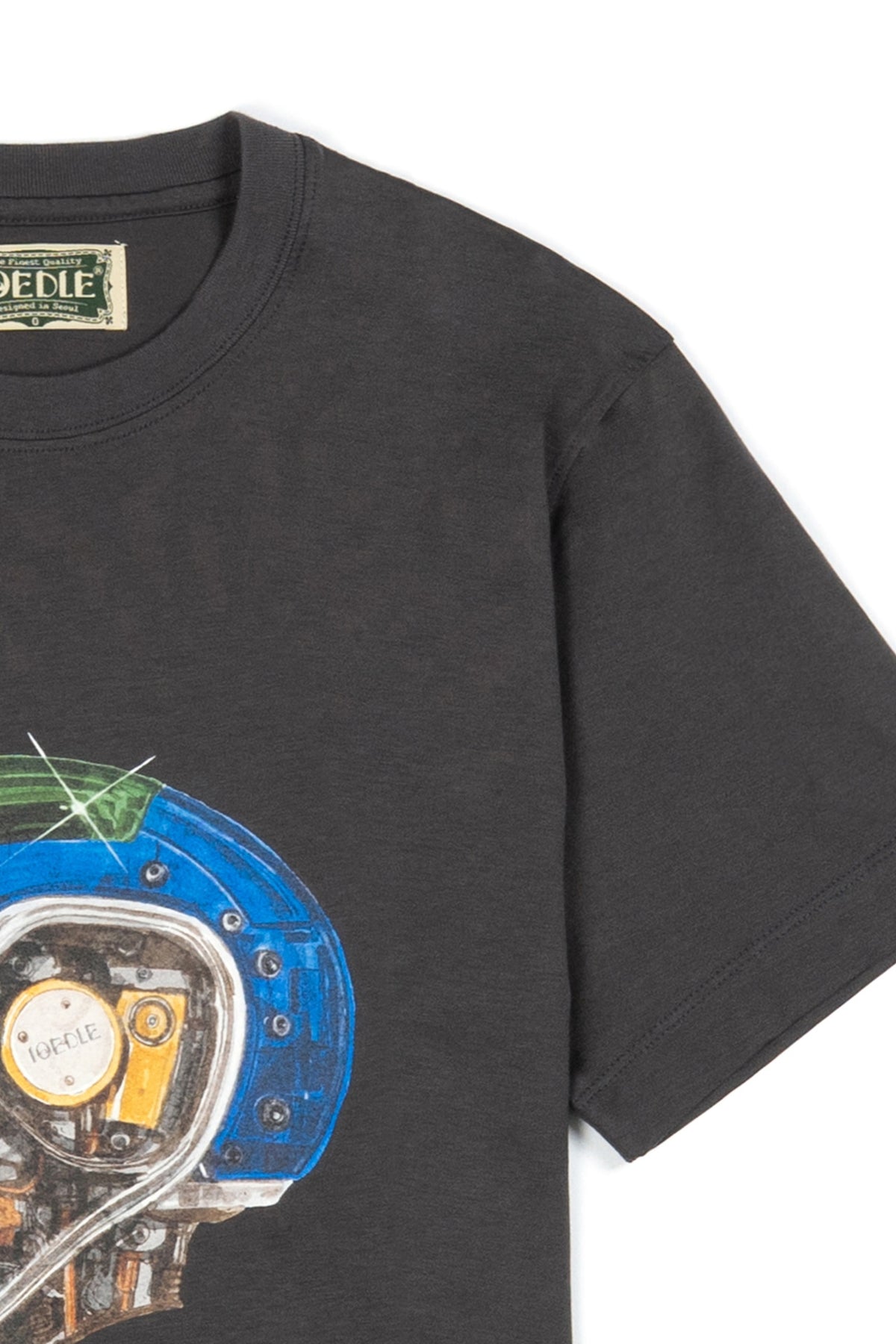 Ioedle - Tear Algorithm T-Shirt (Dark Gray) product image 1 | TRAB K-Fashion Australia