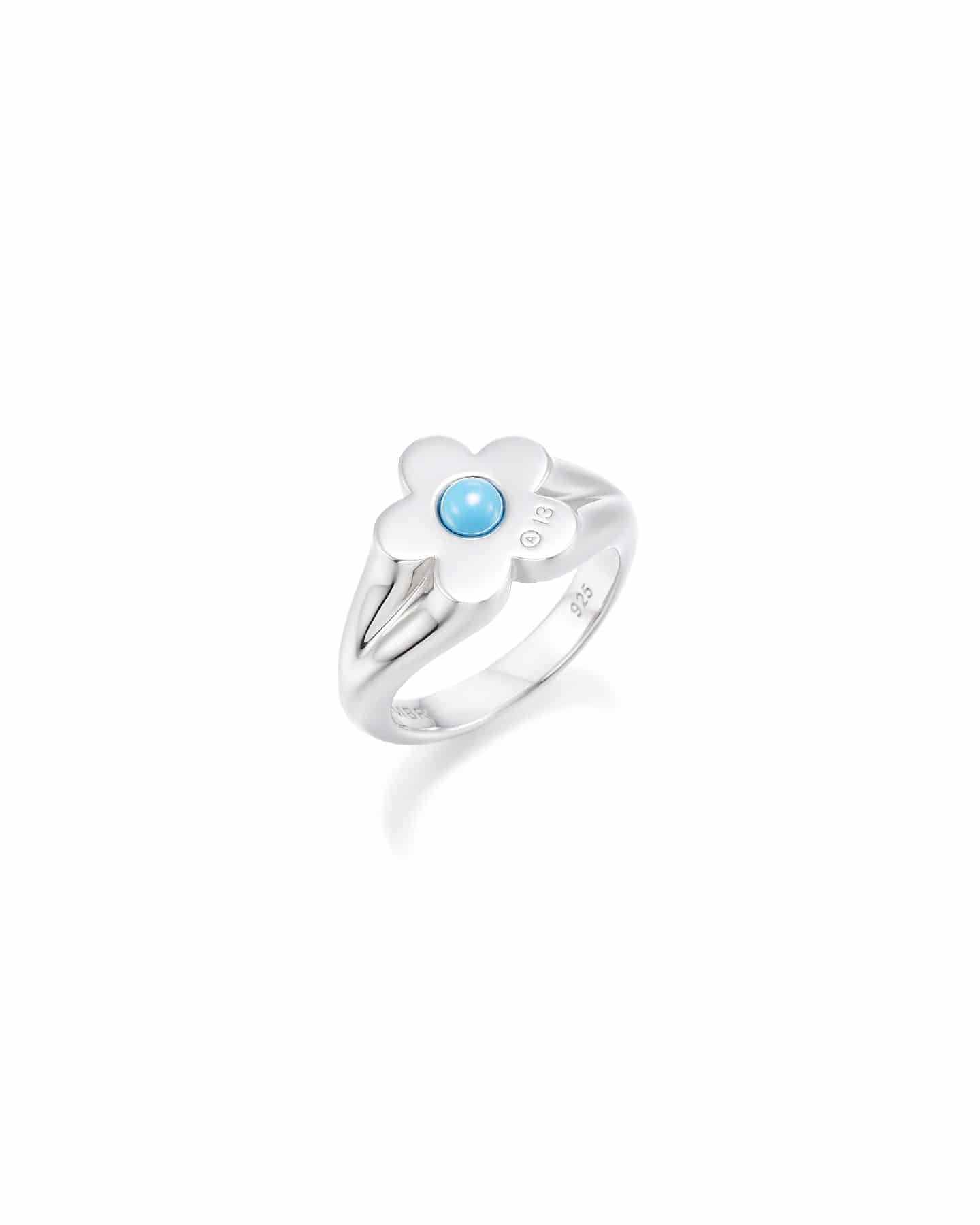 Numbering - Flower Signet Ring #8470 product image 4 | TRAB K-Fashion Australia