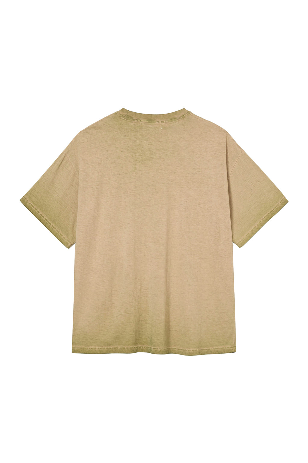 Deinet - Washed Logo T-Shirt (Khaki) product image 2 | TRAB K-Fashion Australia