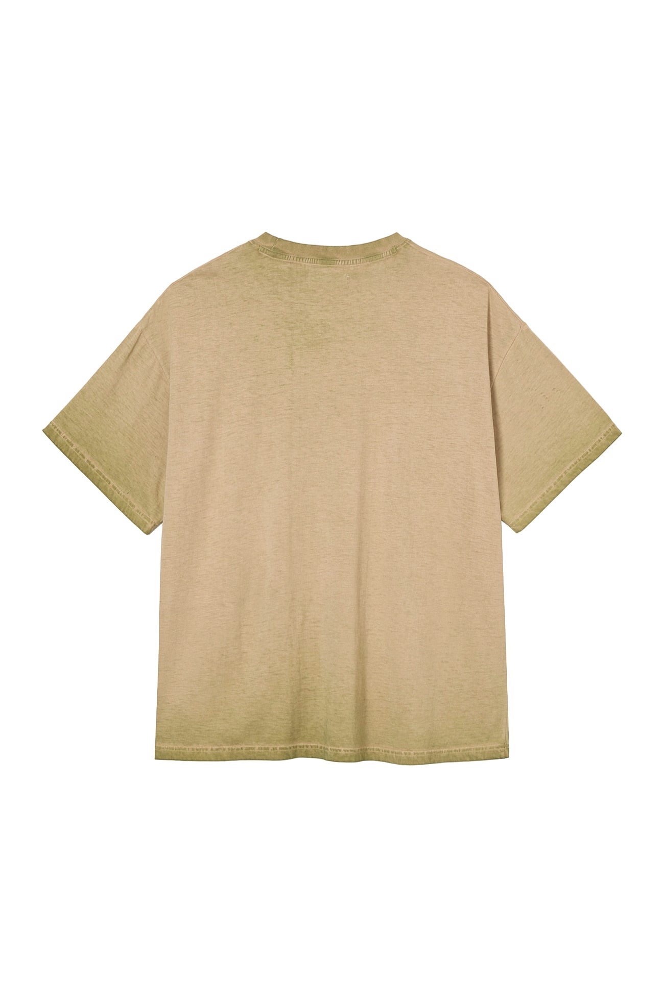 Deinet - Washed Logo T-Shirt (Khaki) product image 2 | TRAB K-Fashion Australia