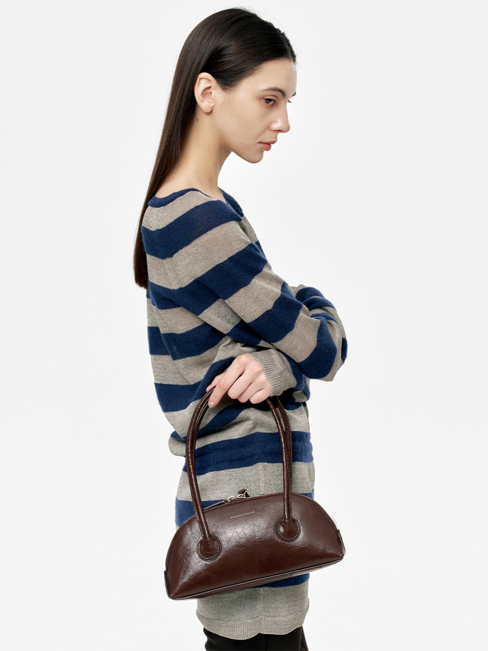 Marge Sherwood - Bessette Shoulder (Mocha Crinkle) product image 2 | TRAB K-Fashion Australia