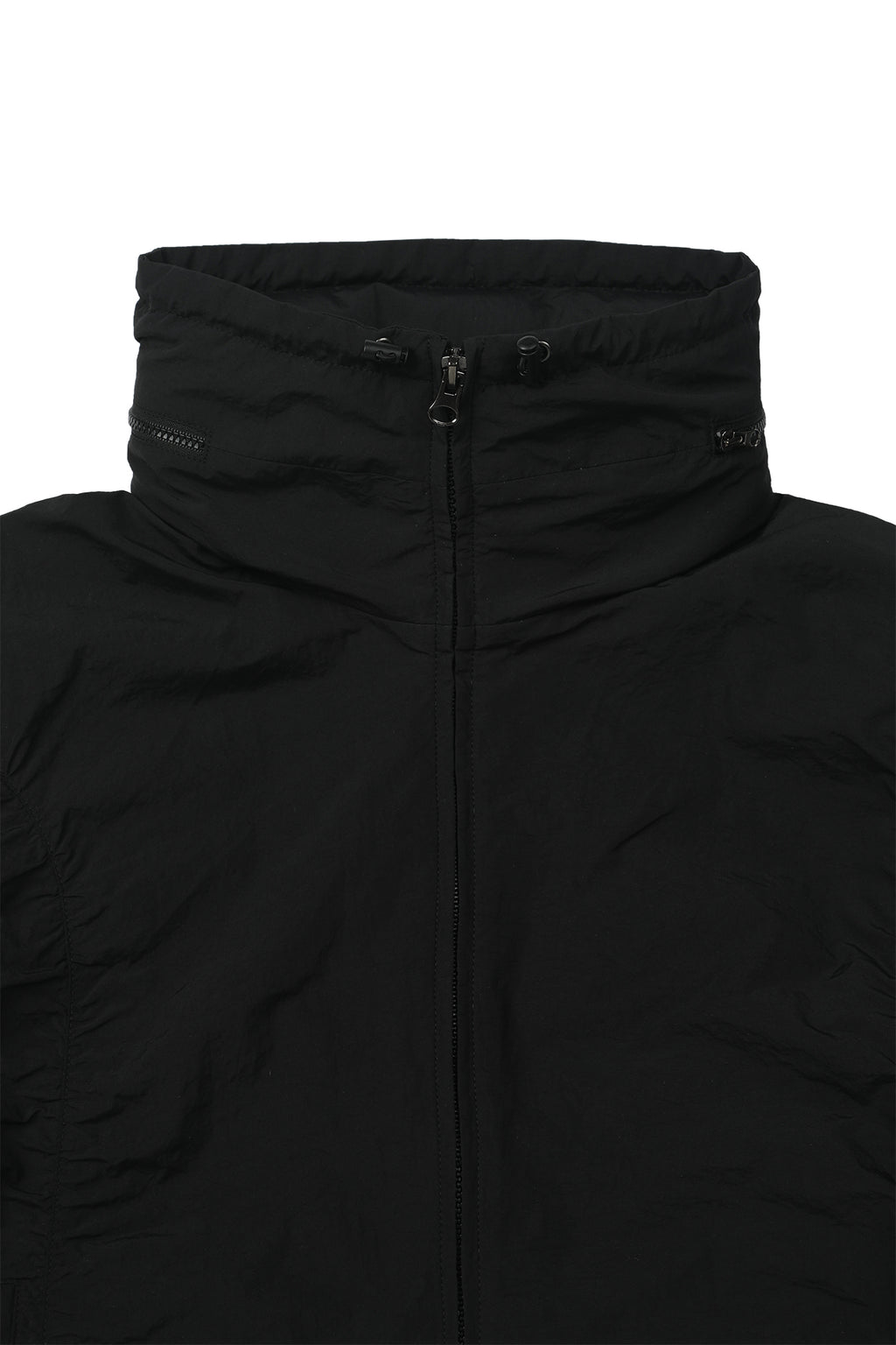 Deinet - Parka Ring Hooded Cropped Jumper (Black) product image 15 | TRAB K-Fashion Australia