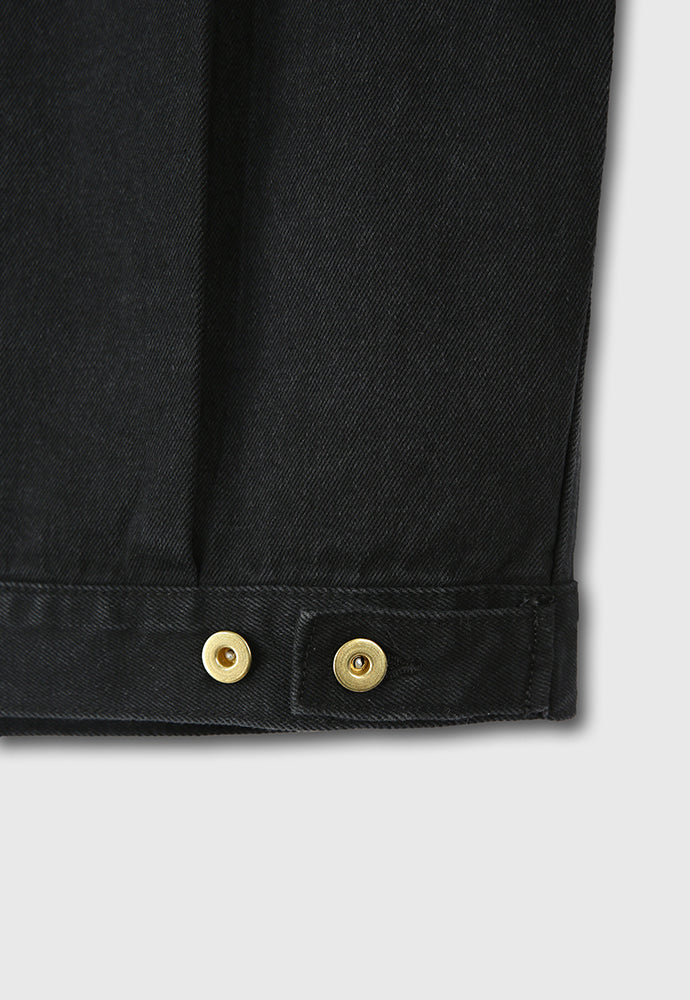 Tonywack - Type Ii Cropped Denim Jacket (Rinsed Black) product image 13 | TRAB K-Fashion Australia