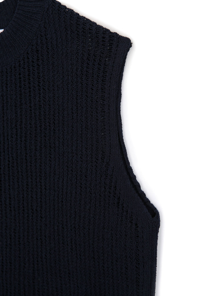 Art if acts - Plain Knit Vest (Navy) product image 8 | TRAB K-Fashion Australia