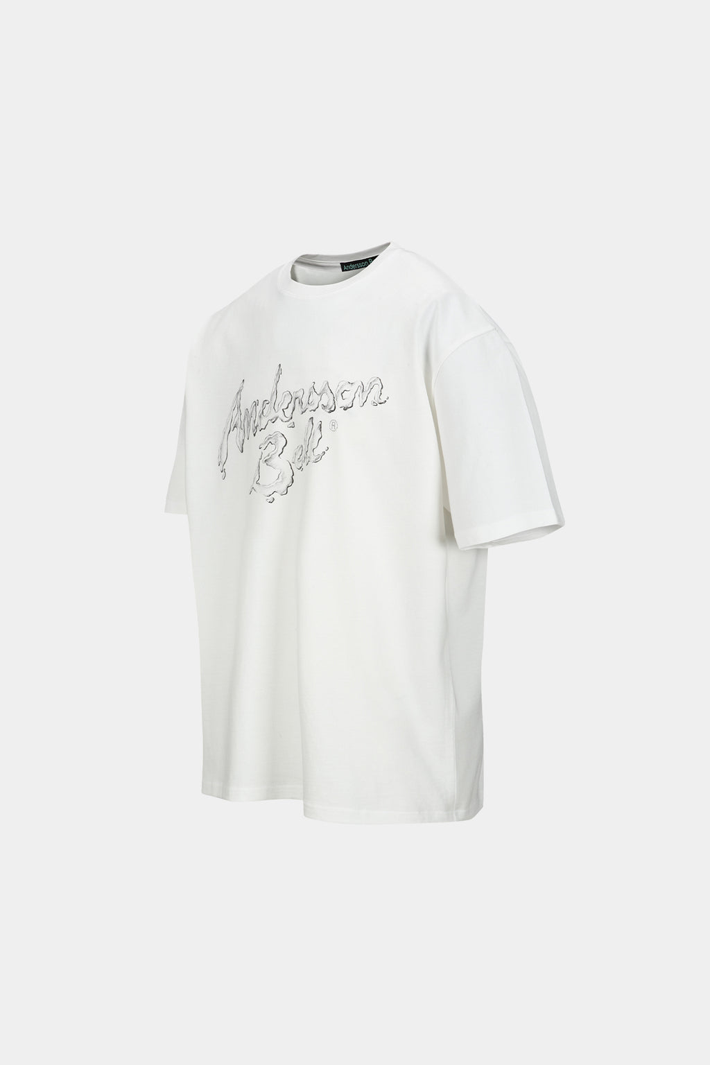 Andersson Bell - (essential) Unisex Liquid Logo T-Shirt (White) product image 7 | TRAB K-Fashion Australia