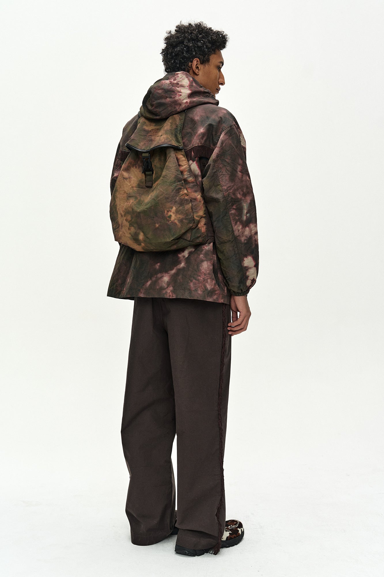 Andersson Bell - Andersson Bell X Brain Dead Triangolo Vest Backpack (Brown) product image 6 | TRAB K-Fashion Australia