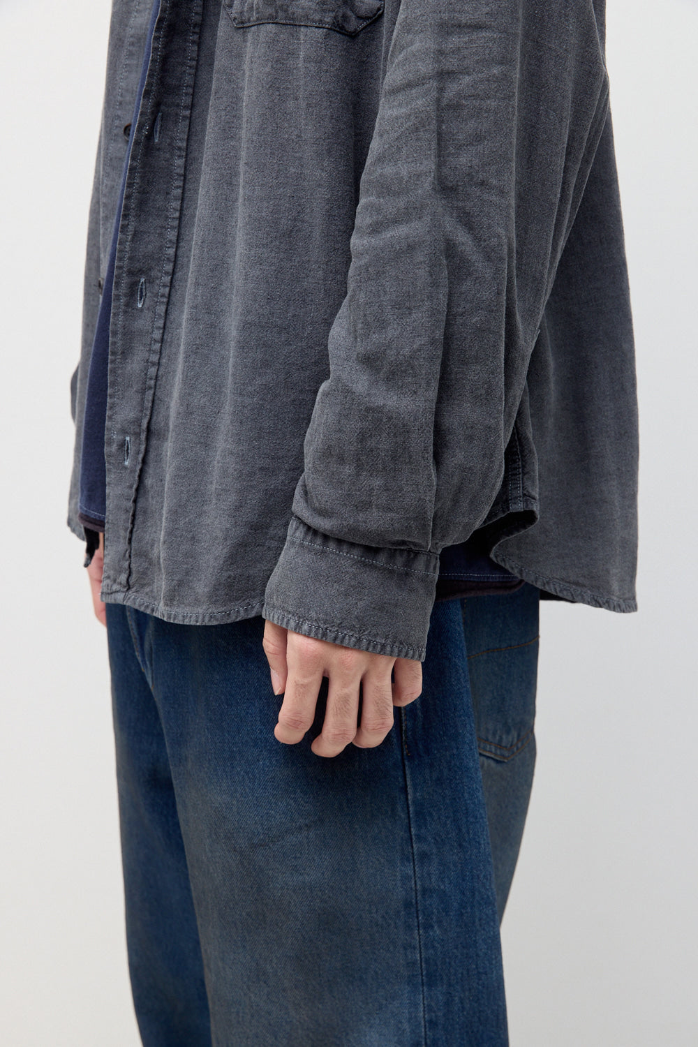 Hatchingroom - L.R Shirt (Faded Grey) product image 8 | TRAB K-Fashion Australia