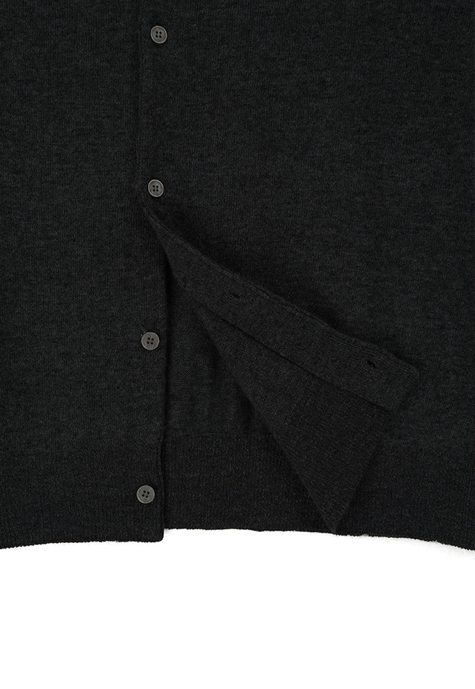 Art if acts - Wholegarment Round Neck Cardigan (Black) product image 11 | TRAB K-Fashion Australia
