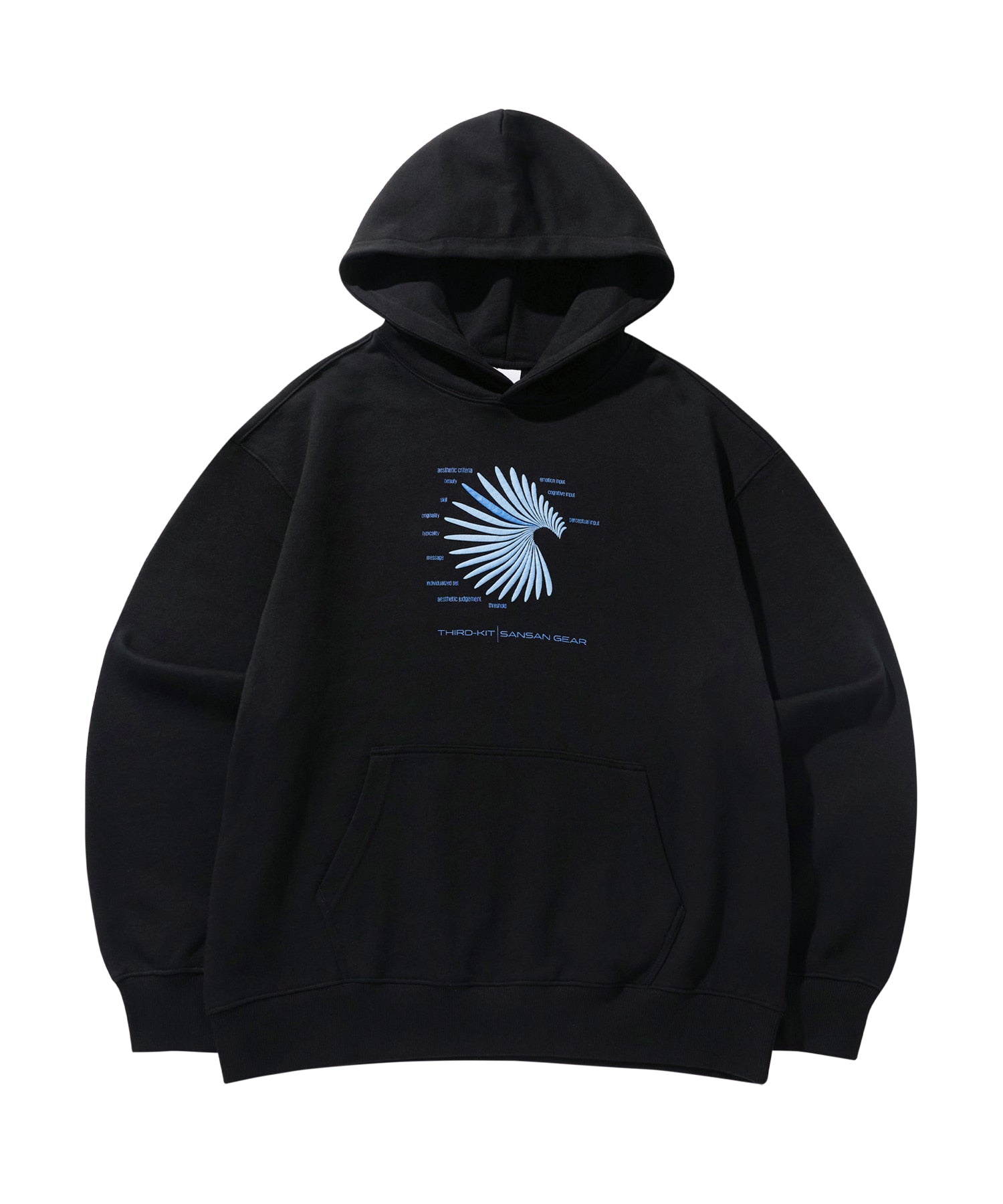 San San Gear - Fly Hoodie (Black) product image 4 | TRAB K-Fashion Australia