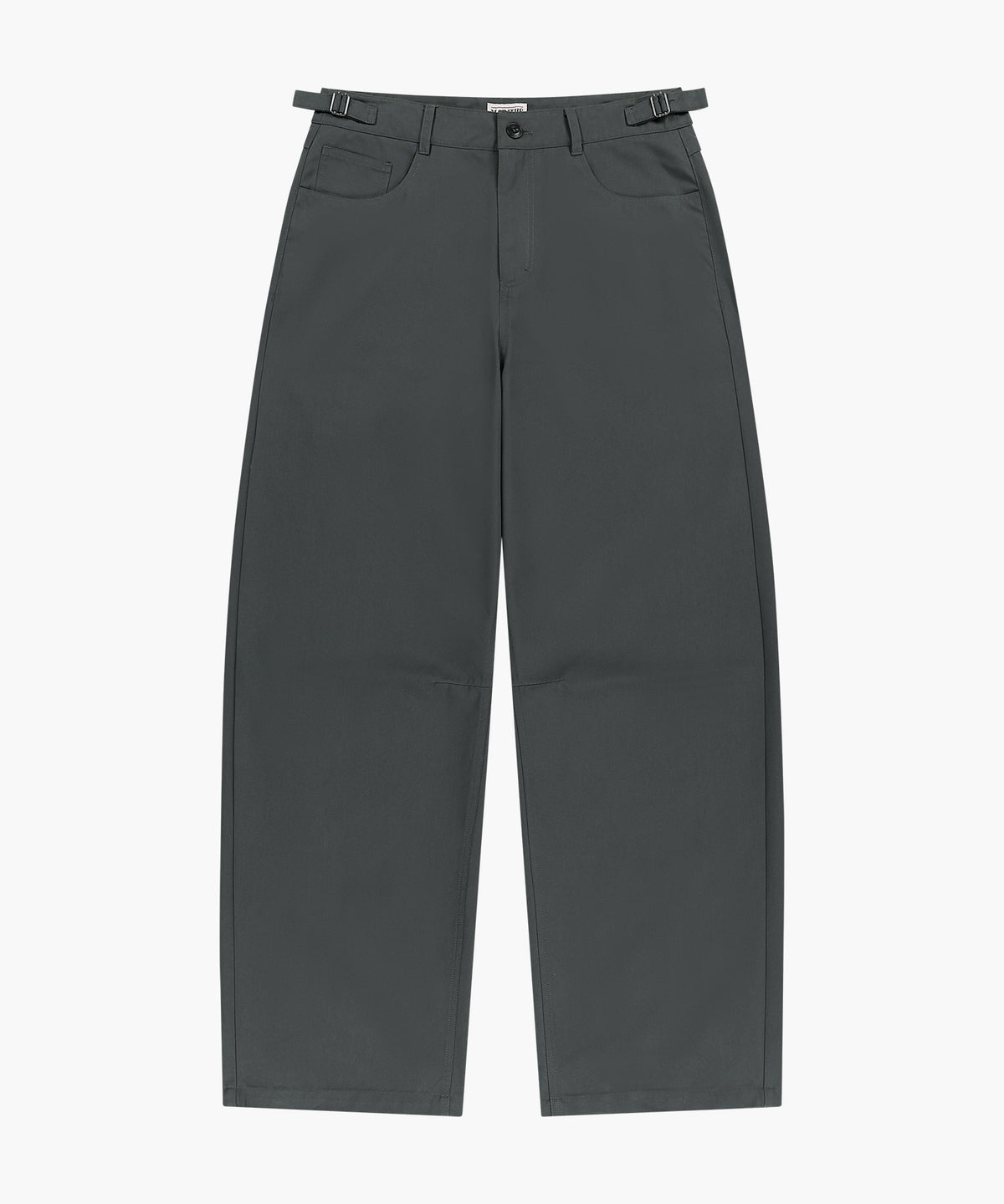 Marithe & Francois Girbaud - Curved Chino Pants (Charcoal) product image 5 | TRAB K-Fashion Australia