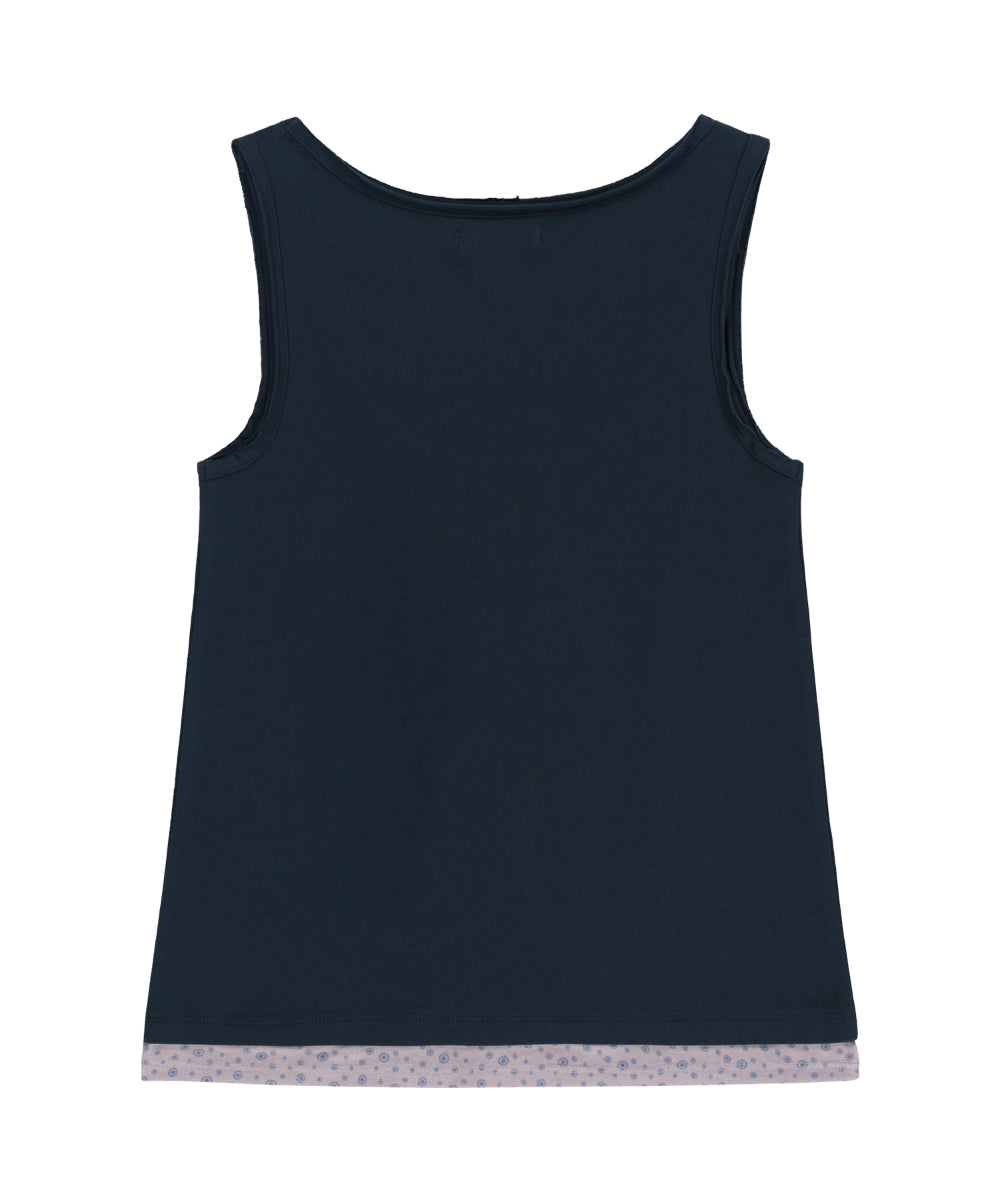 Coyseio - Dudu Layered Sleeveless (Navy) product image 18 | TRAB K-Fashion Australia