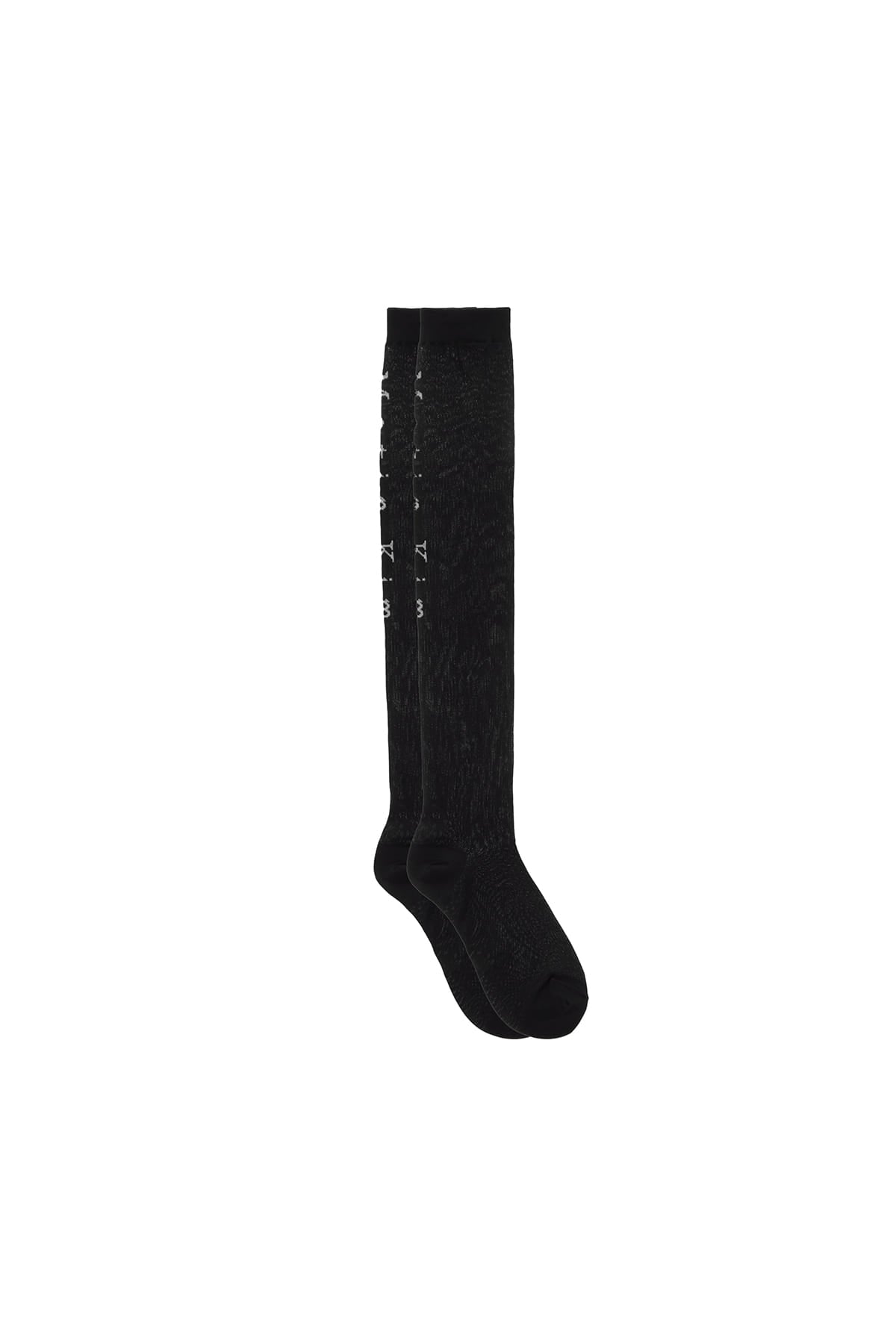 Matin Kim - Matin Silket Knee Socks (Black) product image 4 | TRAB K-Fashion Australia