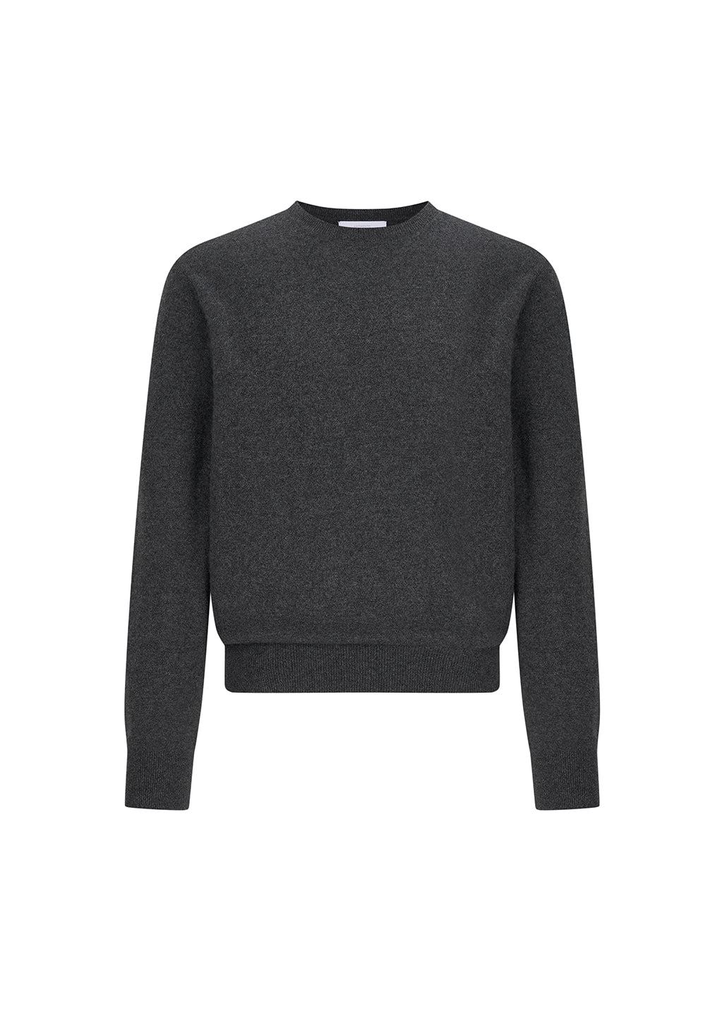 Amomento - Cashmere Crewneck Knit (Melange Grey) product image 2 | TRAB K-Fashion Australia