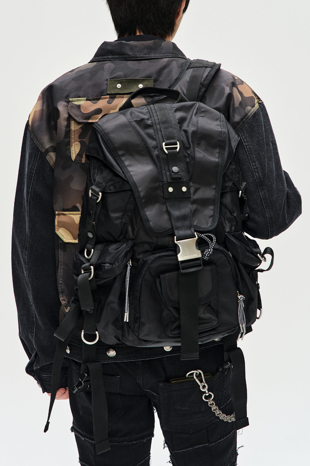 Andersson Bell - Unisex Technical Small Berlin Backpack (Black) product image 9 | TRAB K-Fashion Australia