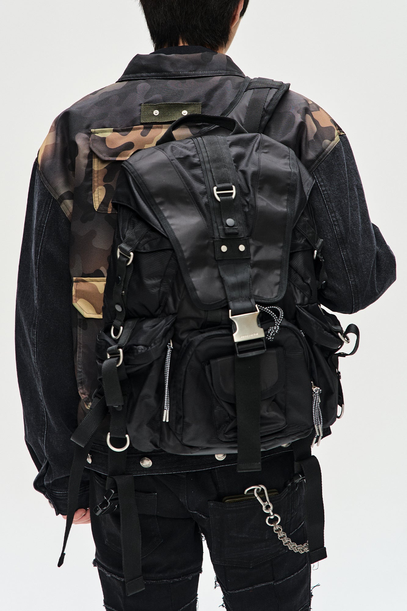 Andersson Bell - Unisex Technical Small Berlin Backpack (Black) product image 9 | TRAB K-Fashion Australia