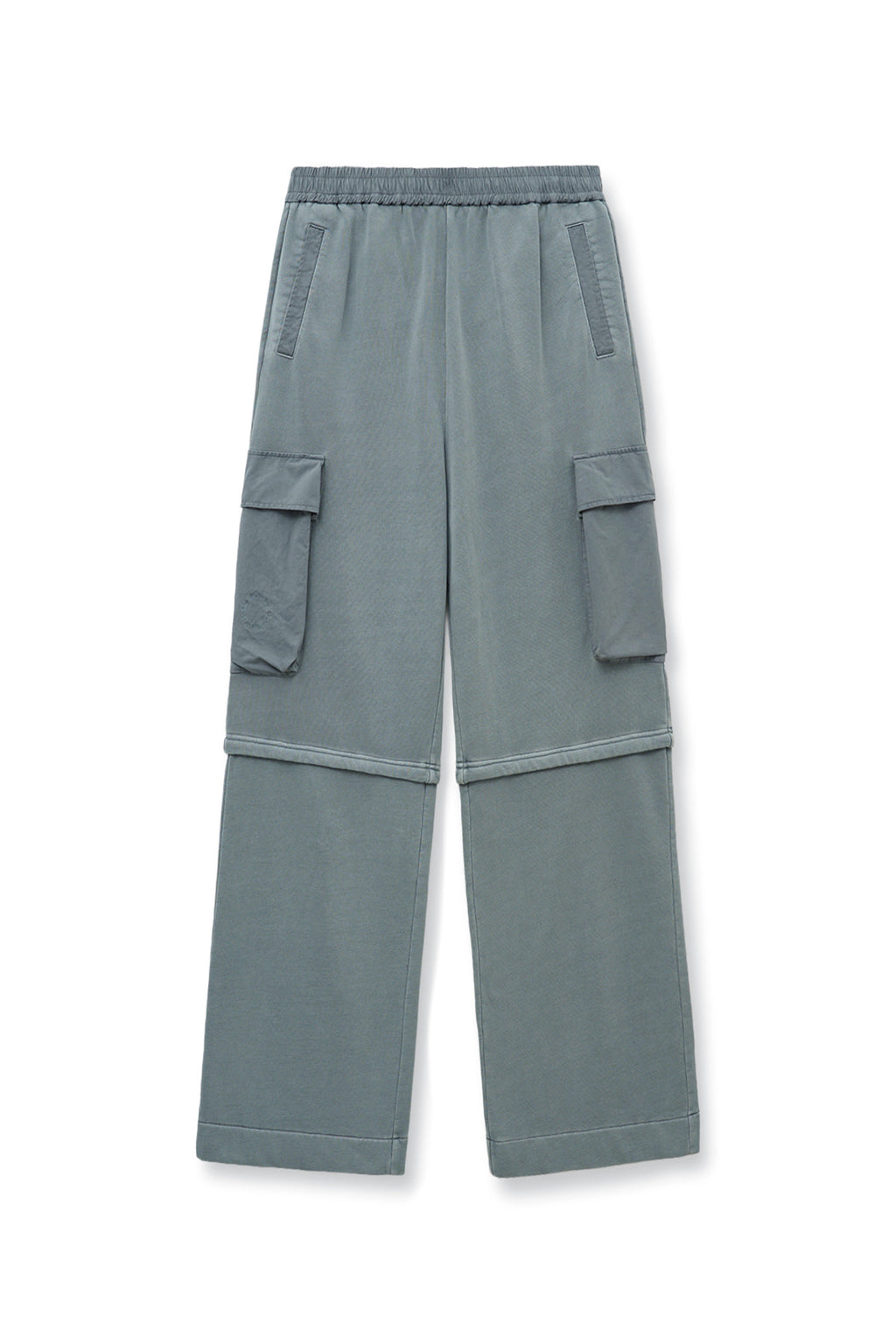 Matin Kim - [Pre-Order – Ships November 5] Pigment Dyed Cargo Pants (Light Grey) product image 1 | TRAB K-Fashion Australia