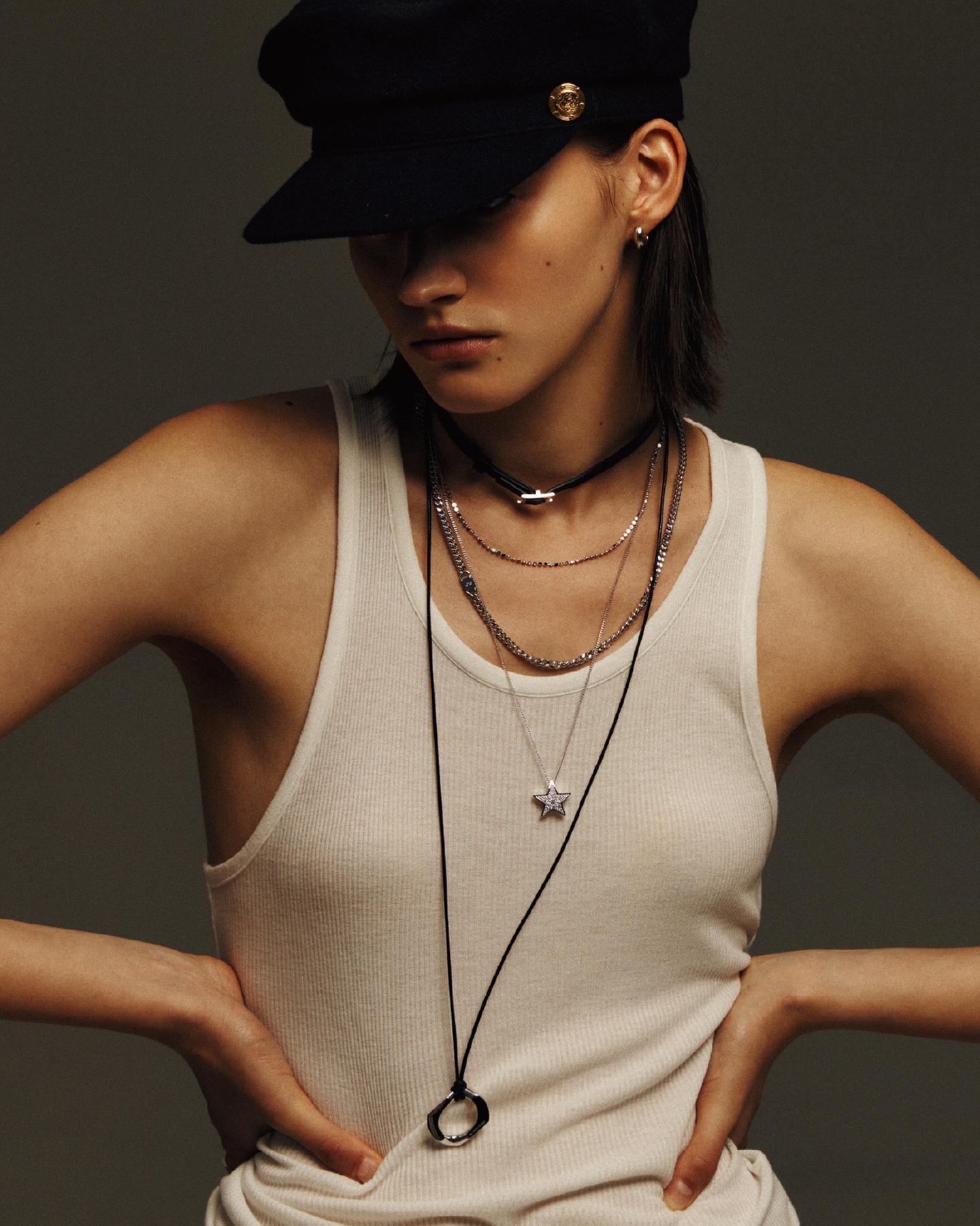 Numbering - Flat Dot Choker Necklace #7780 product image 6 | TRAB K-Fashion Australia