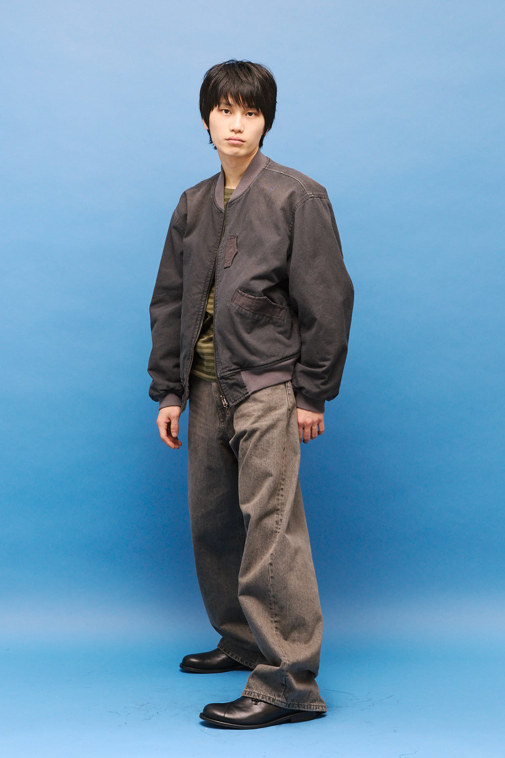 Hatchingroom - Reversible Bomber (Dark Grey) product image 13 | TRAB K-Fashion Australia