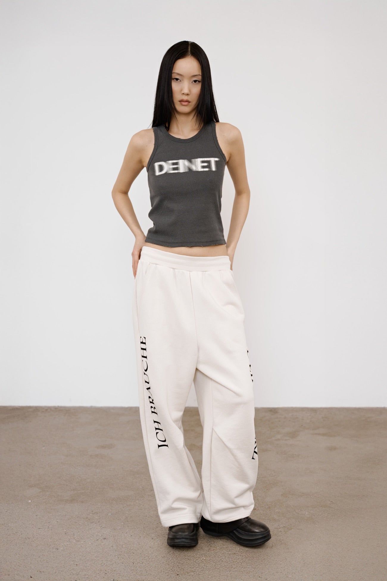 Deinet - Graphic Sleeveless (Charcoal) product image 6 | TRAB K-Fashion Australia
