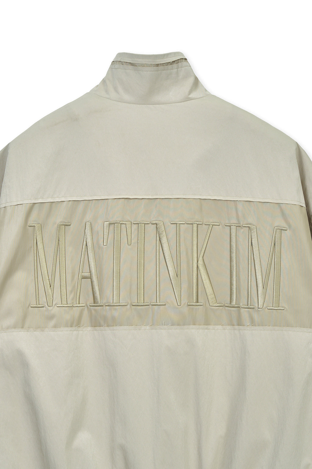 Matin Kim - Embroidery Back Logo Jumper (Beige) product image 5 | TRAB K-Fashion Australia