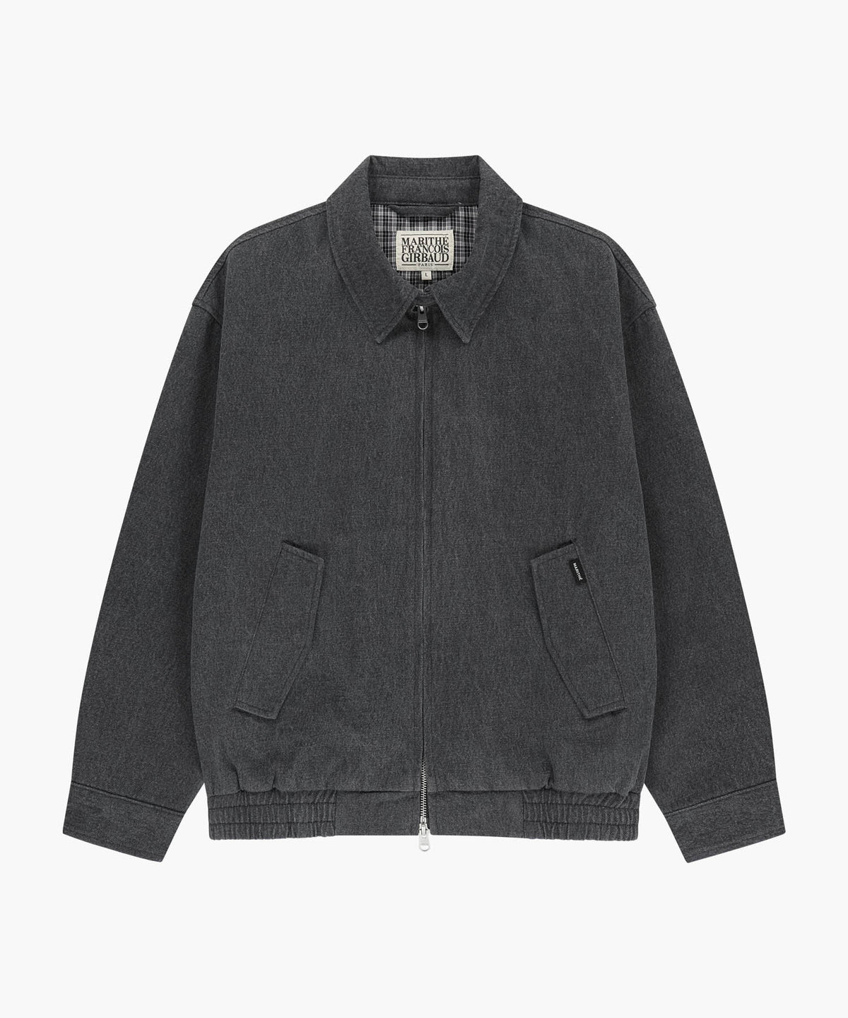 Marithe & Francois Girbaud - Denim Harrington Jacket (Gray) product image 6 | TRAB K-Fashion Australia