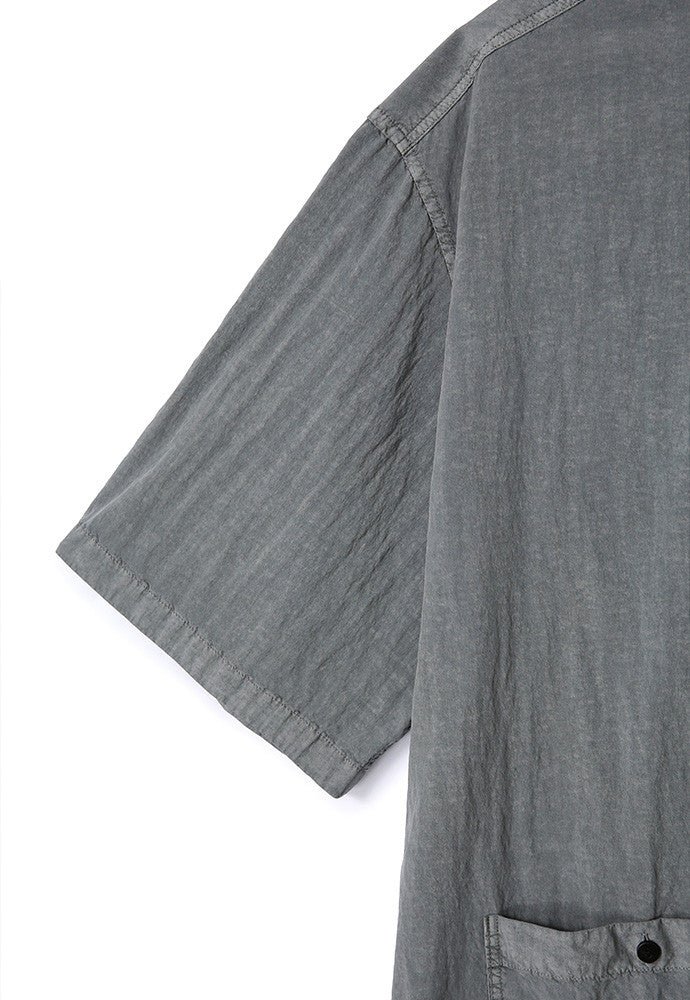 Art if acts - Garment Dyed Two Pocket Half Shirt (Vintage Charcoal) product image 8 | TRAB K-Fashion Australia