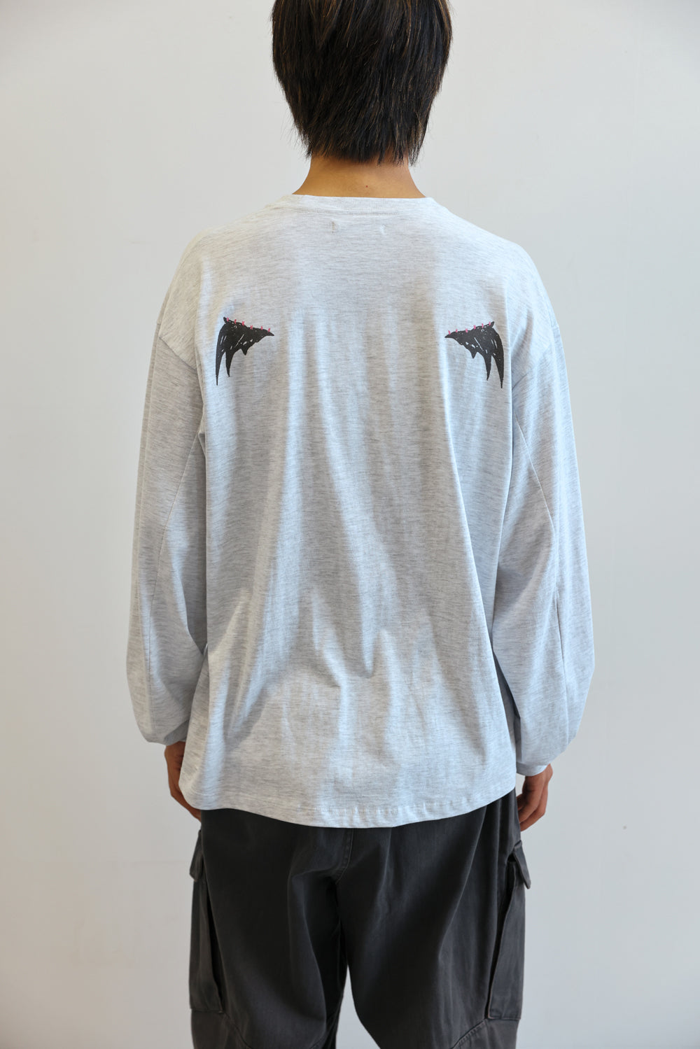 Hatchingroom - Devil Tee 1% (M.Grey) product image 7 | TRAB K-Fashion Australia