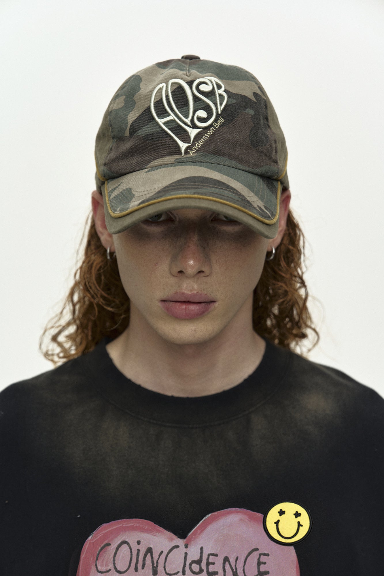 Andersson Bell - (essential) Unisex Spray Washed Heart Message T-Shirt (Essential) product image 8 | TRAB K-Fashion Australia