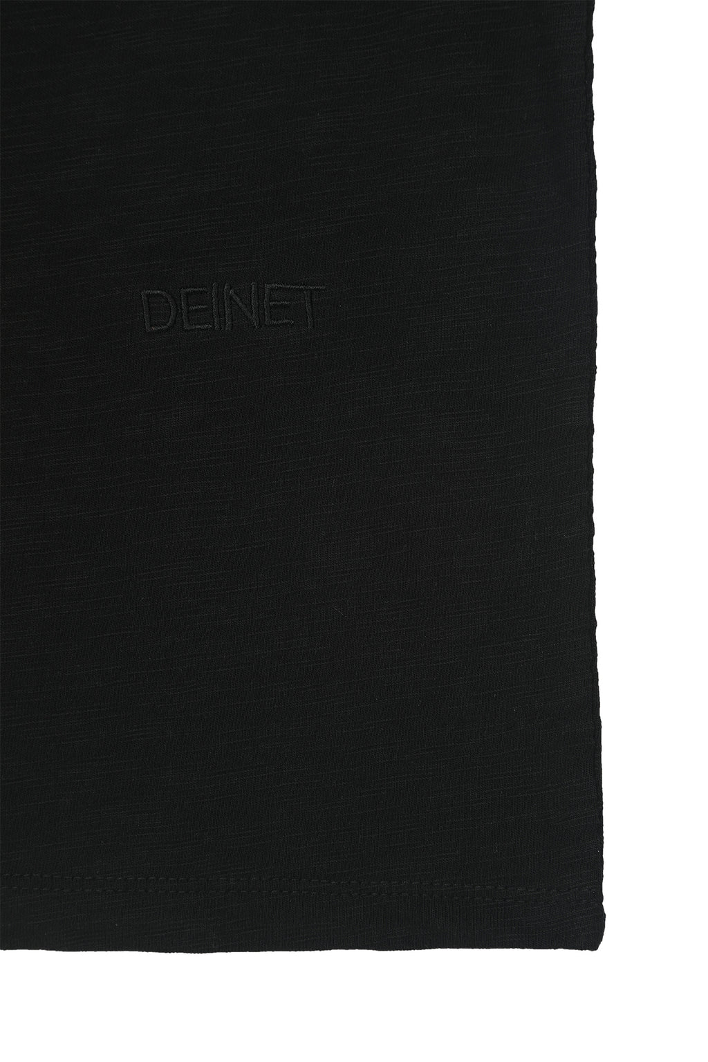 Deinet - Slub Cap Sleeve T-Shirt (Black) product image 5 | TRAB K-Fashion Australia
