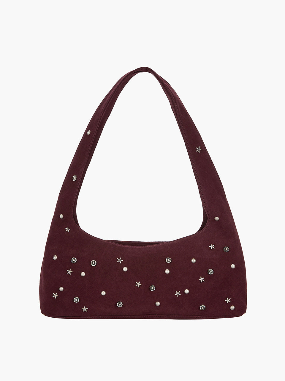 Marge Sherwood - Halter Hobo (Wine Studded Suede) product image 6 | TRAB K-Fashion Australia