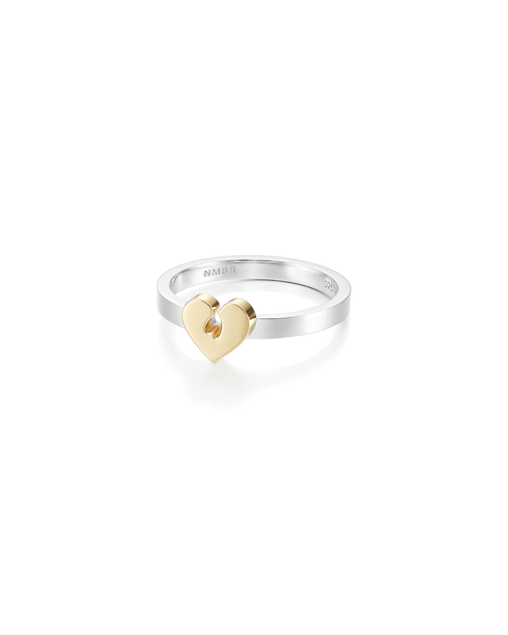 Numbering - Heart Stackable Ring #8504 product image 10 | TRAB K-Fashion Australia