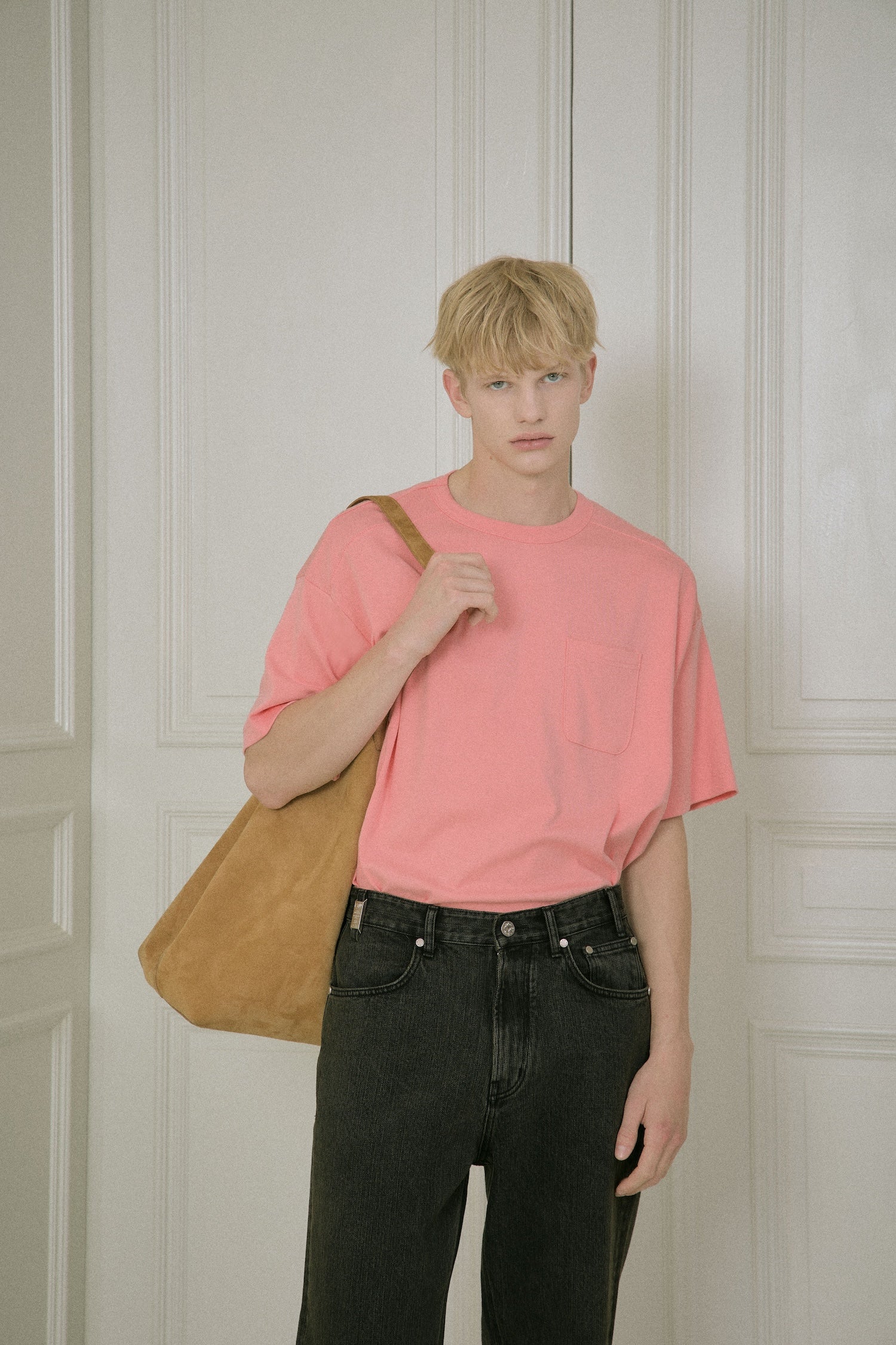 STU - Pocket T-Shirt (Pink) product image 10 | TRAB K-Fashion Australia